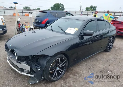 2021 BMW 330I z USA, uszkodzony, nr VIN 3MW5R1J0XM8C09190